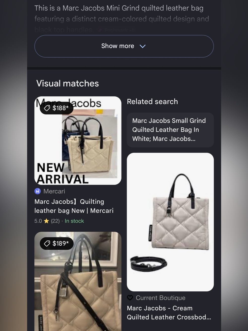 Marc Jacobs Grind Quilted Mini Tote - Picture 13 of 13